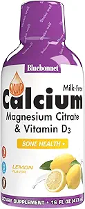 Bluebonnet Beslenme Sıvı Gıda Citrate, Vitamin D3, Bone Health, Gluten Free, Soy ücretsiz, süt ücretsiz, kosher, 32 Hizmet, Lemon Flavor, 16 Fl Oz (Pazarlama)