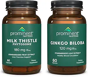 Prominent Beslenme Antioksi Support Sche - Ginkgo Biloba Supplement & Milk Butle Phytosome Supplement