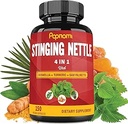 Κάψουλες Stinging Nattle Extract - 4in1 Σε συνδυασμό με Boswellia, Turmeric & Saw Palmetto - 150 Counts for 5 Months - Υποστήριξη Joint, Body Management, Δέρμα, Μαλλιά & Ανοσία