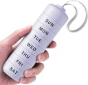 7 Günlük Pill Organizer, Seyahat Pill Box with EffortlessOpen Design, Zoxy Weekly BPA Free Medicine Organizer with Large Container, Portable Water Case for Vitamin, Fish Oil, Supplement Form