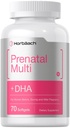 Horbäach Women's Prenatal Multivitamin with DHA, Iron and Folic Acid | 70 Softgels | Non-GMO & Gluten Free Multivitamin