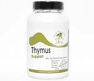 Thymus Support ~ 180 Capsules - No Additives ~ Naturetition Supplements