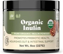 Pure Organic Inulin Toz Fiber Supplement - (Jerusalem Artichoke) Prebiyotik Bulk Inulin Fiber Toz 8oz Digestion & Gut Health