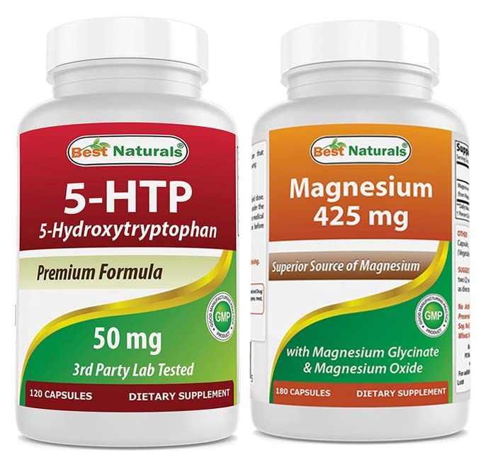 En İyi Doğallar 5-HTP 50 mg & Glycinate 425 mg