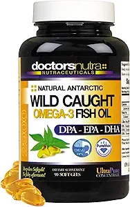Doğal Vahşi Caught Omega 3 DPA-EPA-DHA Fish Oil - 90 Softgel
