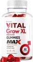 Vital XL Erkek Gummies - Erkeklerin Performansı Gummies 1050MG Vital GrowXL Mix, Vital Growth Gummy Advanced Formula, 1 Ay için 60 Gummies