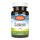 Carlson Lutein 6 mg, Vision Support & Eye Health Supplement, Antioxy Formula ile Zeaxanthin, 180 Softgels