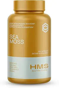 Organik Deniz Moss Organik Bladderwrack Organik Burdock 120ct 60 2 Ay Supple Sebze Kapsülleri