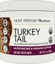Host Defense Turkey Tail Mushroom Toz - Digestive Health & Immune Response Supplement - Gastrointestinal & Gut Microbiome Desteği için Mushroom Supplement - 7 oz (133 Hizmetler)*