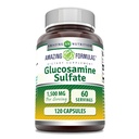 Amazing Formulas Glucosamin Sulfate Supplement | 1500 Mg Per | 120 Capsules | Non-GMO | Gluten-Free | Made in USA