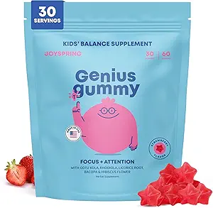 ΧαράΆνοιξη Ιδιοφυές Παιδιά Focus Gummies – Φυσικό βοτανικό εγκεφαλικό συμπλήρωμα για τα παιδιά 