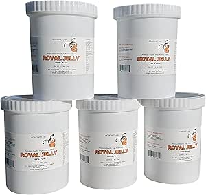 100% Pure Organic Fresh Royal Jelly, Wellness ve Güzellik Için İnanılmaz Superfood (5kg)