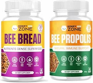 Bee Bread & Bee Propolis Capsules Vitality Pack