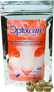 Συμπλήρωμα διατροφής Optix Care για γάτες & γατάκια, 60 ct τσάντα