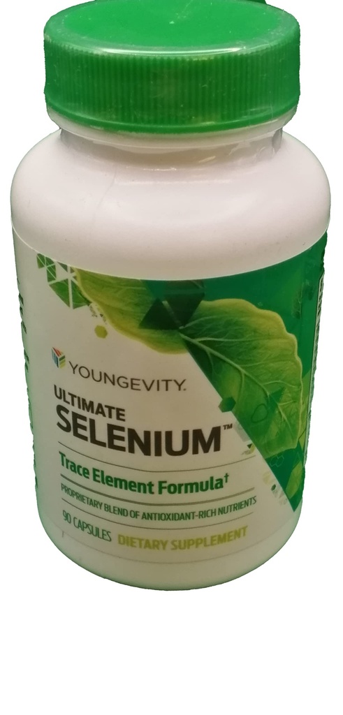 Youngevity Ultimate Selenium + Cophas - Essential Mineral Supplement for Immune Support, Antioxy Defense, Thyroid Function, and Cellular Health (I-selenomethionine) - (90 Capsules)