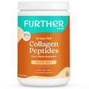 Περαιτέρω τρόφιμα Φουντουκιά Κολλαγόνο Peptides σκόνη με Mane Mushroom Lion, Grass-Fed Hydrolyzed Type 1 & 3 Protein, Gut Health + Joint, Hair, Skin, Nails, Paleo Keto Sugar-Free 9.88 oz