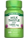 Doğanın Gerçek Sütü Butle Tohumu 1000 mg | Herbal Supplement | 100 Capsules | Non-GMO & Gluten Free