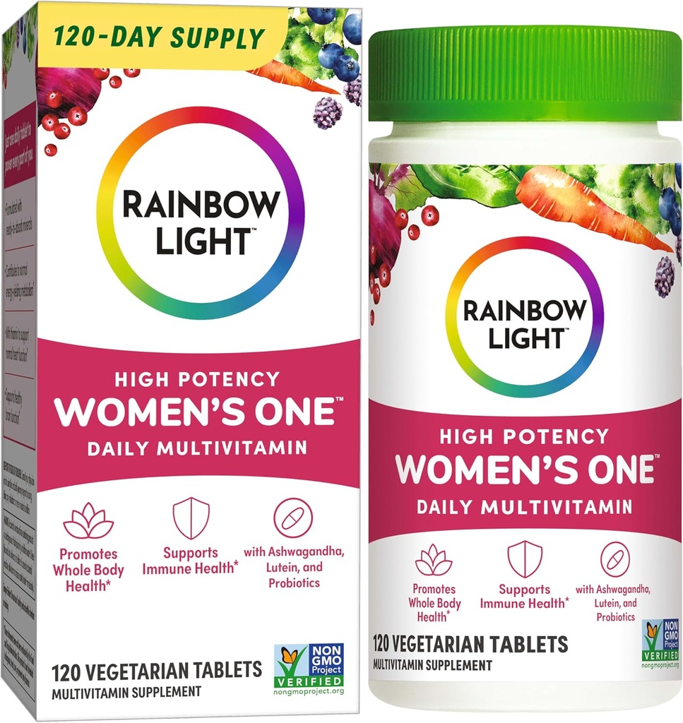 Rainbow Light Multivitamin Kadınları Bir, Toz, 120 Kont