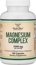 Magnezyum Kompleksi Ek 180 Capsules (426 mg Elemental Magnezyum, Magnezyum Sekiz Farklı Formun 2,300 mg of Eight Farklı Forms of Magnezyum) MAG-8, Magnezyum'un %100 Günlük Önerilen Değerini Çift Wood