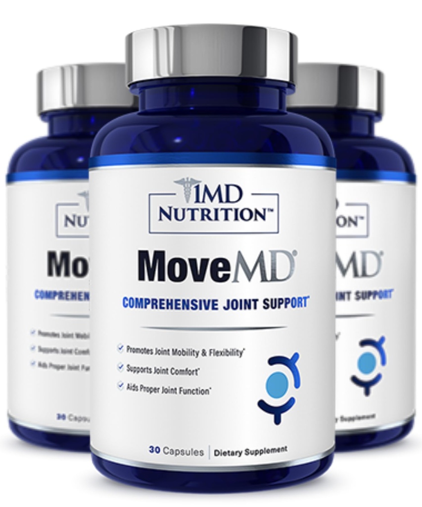1MD Διατροφή MoveMD - Κοινό συμπλήρωμα υγείας - Γιατρός Formulated 