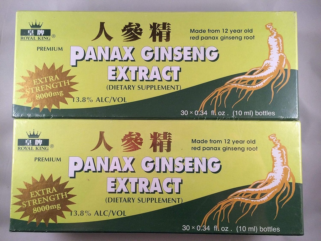 Royal King - Red Panax 640 mg (30 Vials X 10 ml)