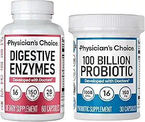 Doktorun CHOICE 100 Milyar + Digestive Enzyme 60ct Sche - Advanced Gut Health Support