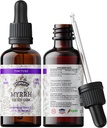 Myrrh Tincture, Myrrh Extract (Commiphora myrrha) for Indigestion - Non-GMO in Cold-Pressed Organic Vegetable Glycerin 670 mg, Supplements 670 mg