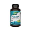 Nature's Way Mega 3/6/9 Omega Blend, Supports Healthy Skin, Joints, Cardiovascular Function*, Fish, Flax, Borage Oil, 90 Lime Flavored Softgels (Packaging May Vary)