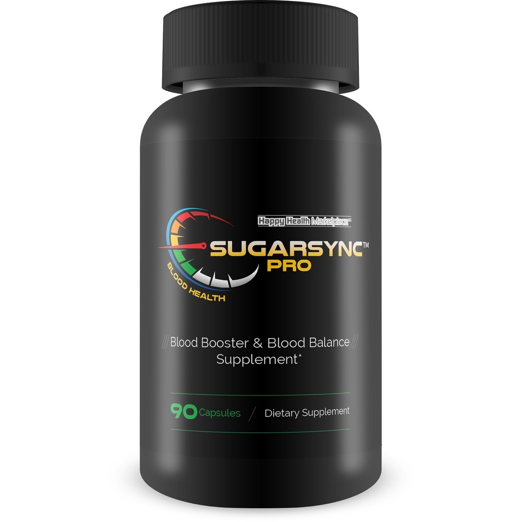Sugar Sync Pro Blood Heath - En İyi Şeker Sağlığı Desteği Tamam - Kan Sağlığı ve Denge Bu Kan Denge Kan ATM Supplement - Sağlıklı Şeker Dengesi - Kan Kapsülleri