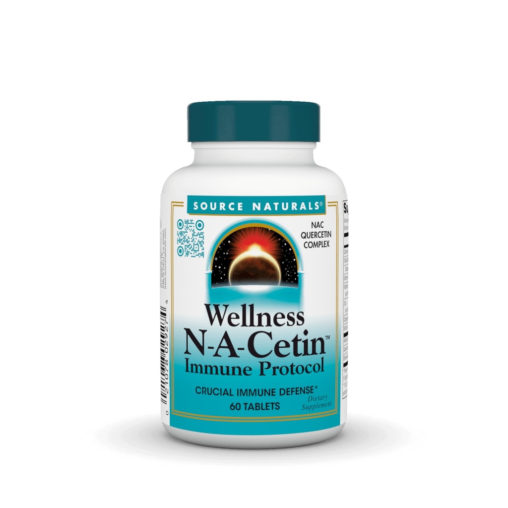 Source Naturals Wellness N-A-Cetin Immune Protokolü, Crucial Immune Defense * - 60 Tablet