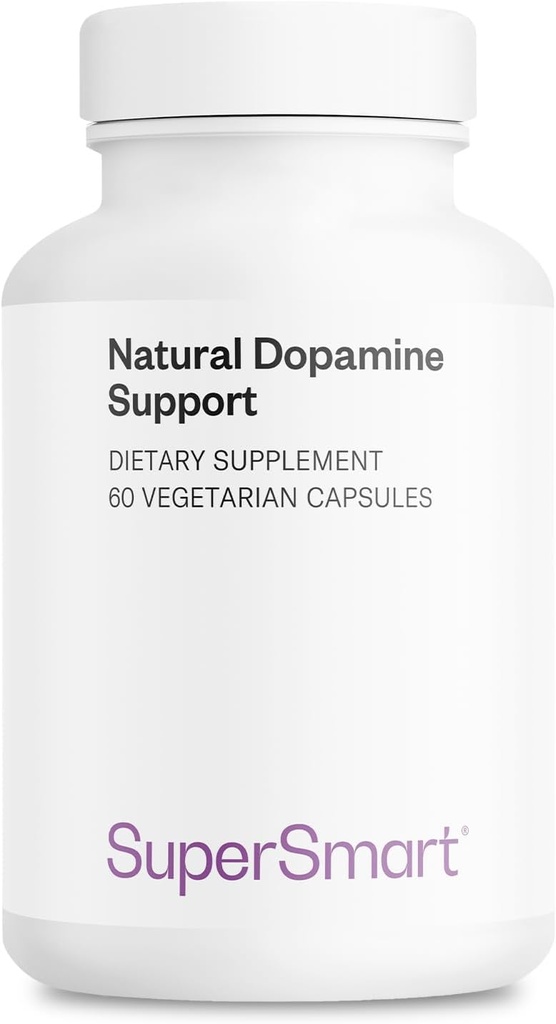 Supersmart - Natural Dopamine Support 800 mg Per Day - Neuravena Avena Sativa Standardized to 0.3% Isovitexin - Brain Supplement | Non-GMO & Gluten Free - 60 Vegetarian Capsules