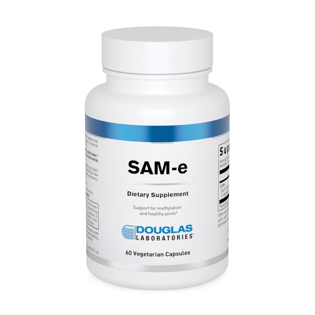 Douglas Laboratories SAM-e | Support for Joints, Liver, Neuotransmitter, and Methylation | 60 Capsules