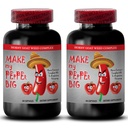 Erkek büyütme hapları büyüklüğü artırıyor - MAKE MY PEPPER BÜYÜK - NATURAL MALE ENLARGEMENT, Maca, L-Arginine, Longjack hapları, erkek performansçı, tongkat ali for men, erkek libido hapları, 2 Bot 120 Caps