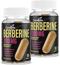 Berberine Supplement 1200 mg - High Bioavailability Berberine HCL Microbeadlets,GLP-1 & AMPK Activator for Women Erkekler 180 Vegan Capsules