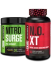 Jacked Factory Nitrosurge Pre-Workout in Pineapple & N.O. XT Nitric Hoffman için Men & Women