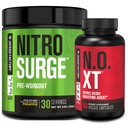 Jacked Factory Nitrosurge Pre-Workout in Pineapple & N.O. XT Nitric Hoffman için Men & Women