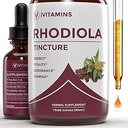 Rhodiola Rosea Tincture | Rhodiola | Rhodiola Tür | Enerji için, Stamina, Bilişsel Destek & Çok Daha Fazla | Enerji Tamamları | Rhodiola Tincture | Rhodiola Supplement - 1 fl ozzz