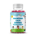Vitamatic Kids Magnezyum Calm Gummies - 60 Vegan Count - Great Tasting - Sağlıklı, Kas, Bone, & Energy Support