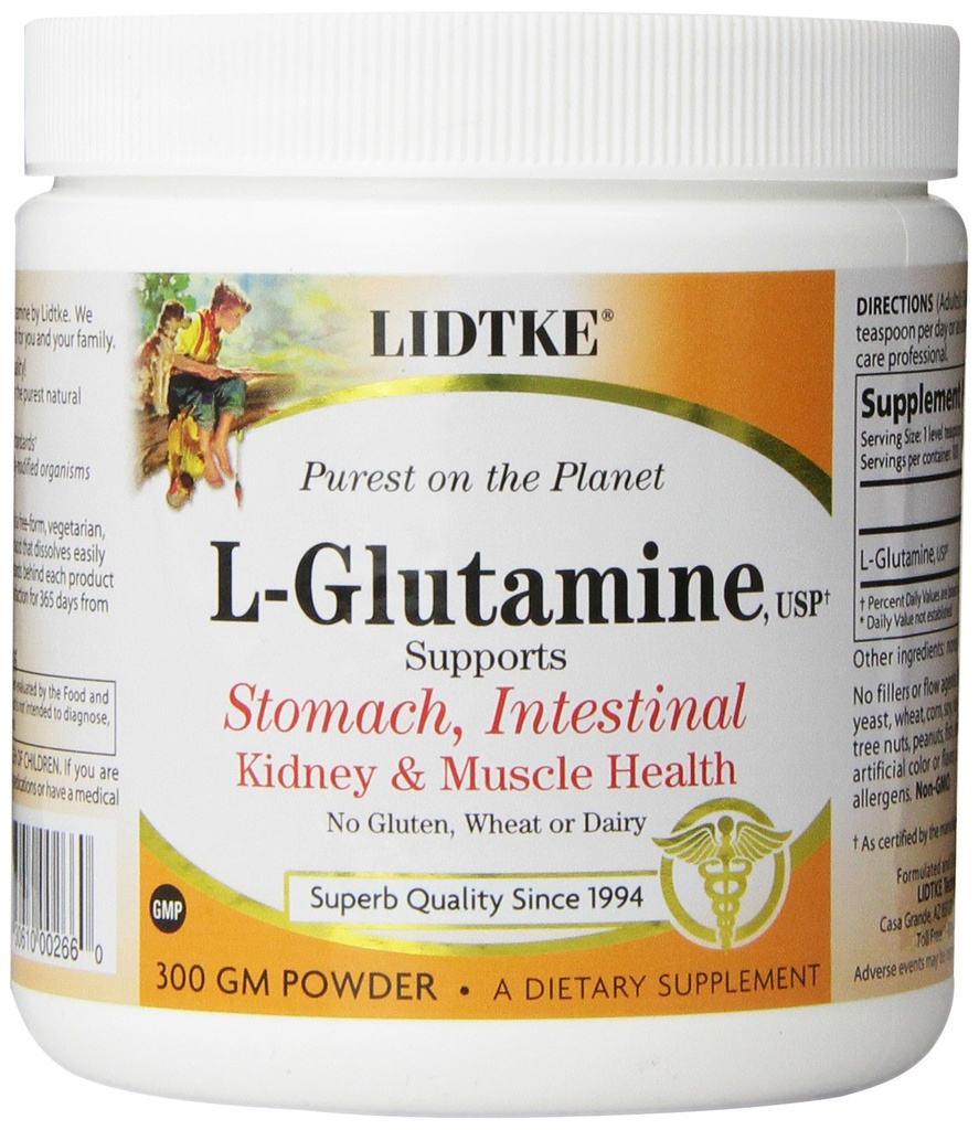 Lidtke Technologies L-Glutamine Toz, 300 Gram