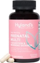 Hyland'ın Easy Morning Prenatal Multivitamin ve Digestive Health and Morning Hastaness Relief, 60 Vegan Capsules with Folate, Choline, çinko, Ginger Root, Prebiyotiks and Algae DHA