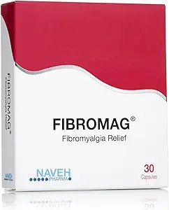 NAVEH PHARMA FIBROMAG - Fibromyalgia Pain ve Fatigue Relief Supplements Natural Fast-Acting Extended release Fibromyalgia & Arthritis Support for Muscle Aches, Egestion 30 Ct.