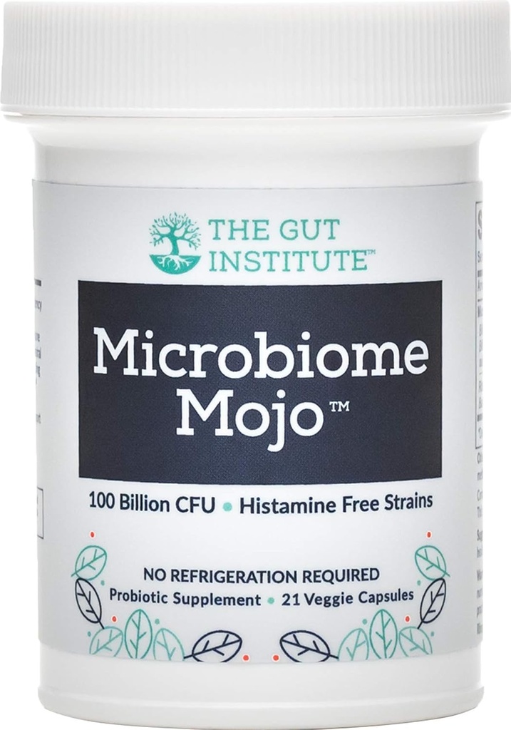 Mikrobiyome Mojo 2in-1 Yüksek Potency Probiyotikler - 100 Milyar CFUs Plus Kapsül başına 500 Milyon uygulanabilir Soil bazlı Probiyotikler - 21 Kont - ABD'de Yenilenme İhtiyaç Yok - Made in the USA