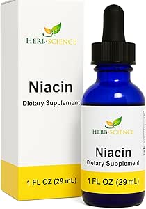 Sıvı B3 Drops - Soğuk Süreç Niacin Supplement, Destekler Tongue & Skin Health - Vegan, Non-Alcoholic ve Quality Tested.- 1 Fl. Oz, 36 Hizmetler