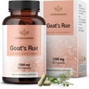 HERBAMAMA Goat'ın Rue Capsules - 1200 mg Galega Annenin Ölmüş Sütü Desteği için Officinalis - Vegan, Non-GMO Goats Rue Herb Lactation Supplement Supplement Supplement Supplement