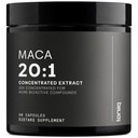 Maca Root - Ultra High Potency 20:1 Extract - Black, Red ve Sarı Maca Kompleksi - Single Origin, Wildcrafted & Highly Interd - Third-Party Lab Tested - 90 Capsules