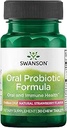 Swanson Oral Probiyotik Formula - Oral ve Immune System Health - Natural Strawberry Flavor 30 Chwbls