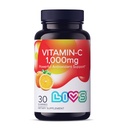 Çocuklar ve Yetişkinler için C 1000 mg Gummies | Antioksi & Immune Support Supplement | Vegan Multivitamin for Hair, Skin & Nails | Non-GMO, Gluten-Free, Gelatin-Free Chewable 1000mg Per 30 Ctt