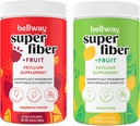 Bellway Super Fiber Toz + Meyve, Sugar Free Organic Psyllium Husk Toz Fiber Düzenlilik, Bloating Relief & Gut Health, Non-GMO, Plant-Based, Raspberry Lemon & Lemon Lime Lime