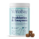 Köpekler için probiyotikler, Köpek Probiyotikleri ve Digestive Enzymes, Pre & Probiyotik 1 Milyar CFUs, Gut Health ve Digestive Health, Yeast Balance, Immune Support, 90 Soft Chews