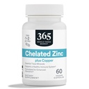 365 by Whole Foods Market, Chelated çinko, 60 CT